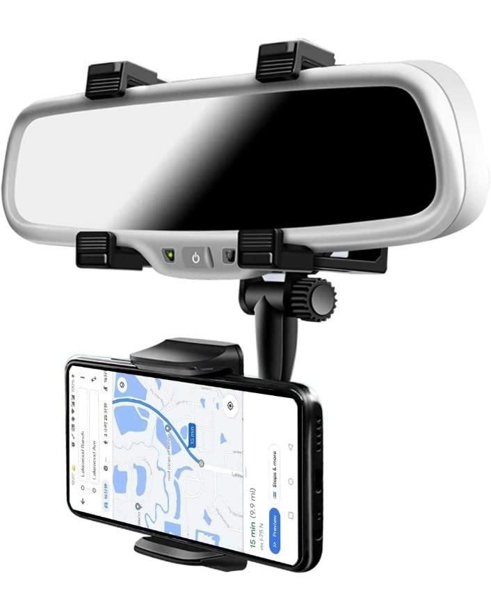 Rearview Mirror Phone Holder for Car - Premium  from Roposo Clout - Just $600! Shop now at Mystical9
