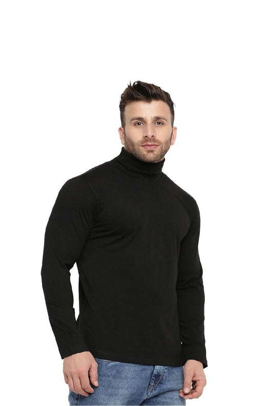 Gritstones Polyester Solid Full Sleeves Mens Stylish Neck T-Shirt - Premium  from Roposo Clout - Just $670! Shop now at Mystical9