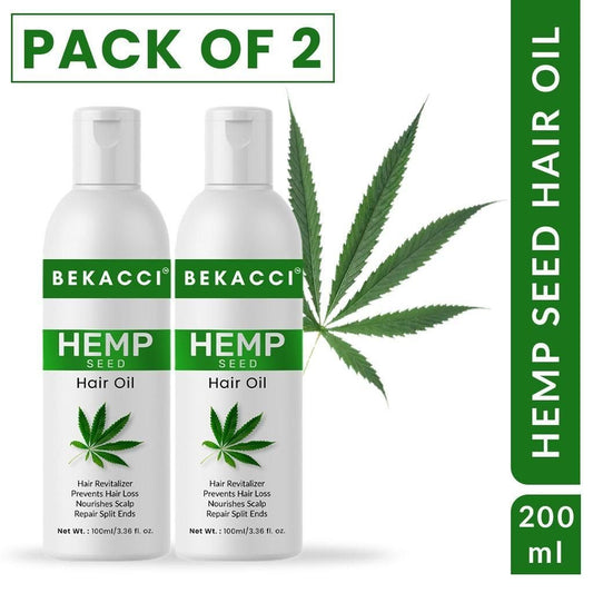 Hempseed Hair Oil For Hair Growth�(Pack of 2) - Premium  from Roposo Clout - Just $700! Shop now at Mystical9