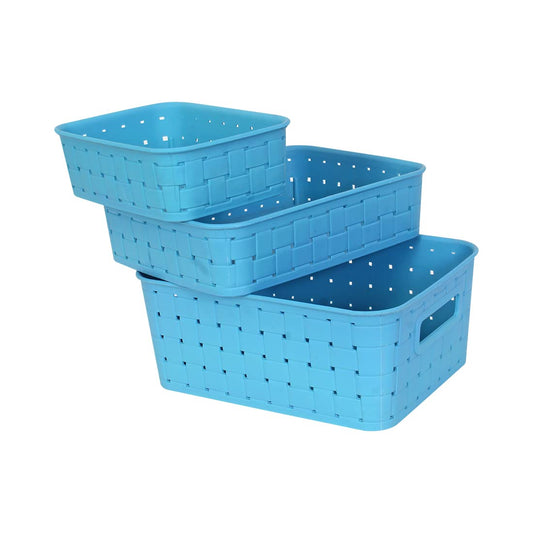 Multipurpose Smart Shelf Basket Basket Set 3 Pc Storage Basket for Fruits, Vegetables - Premium  from Roposo Clout - Just $599! Shop now at Mystical9