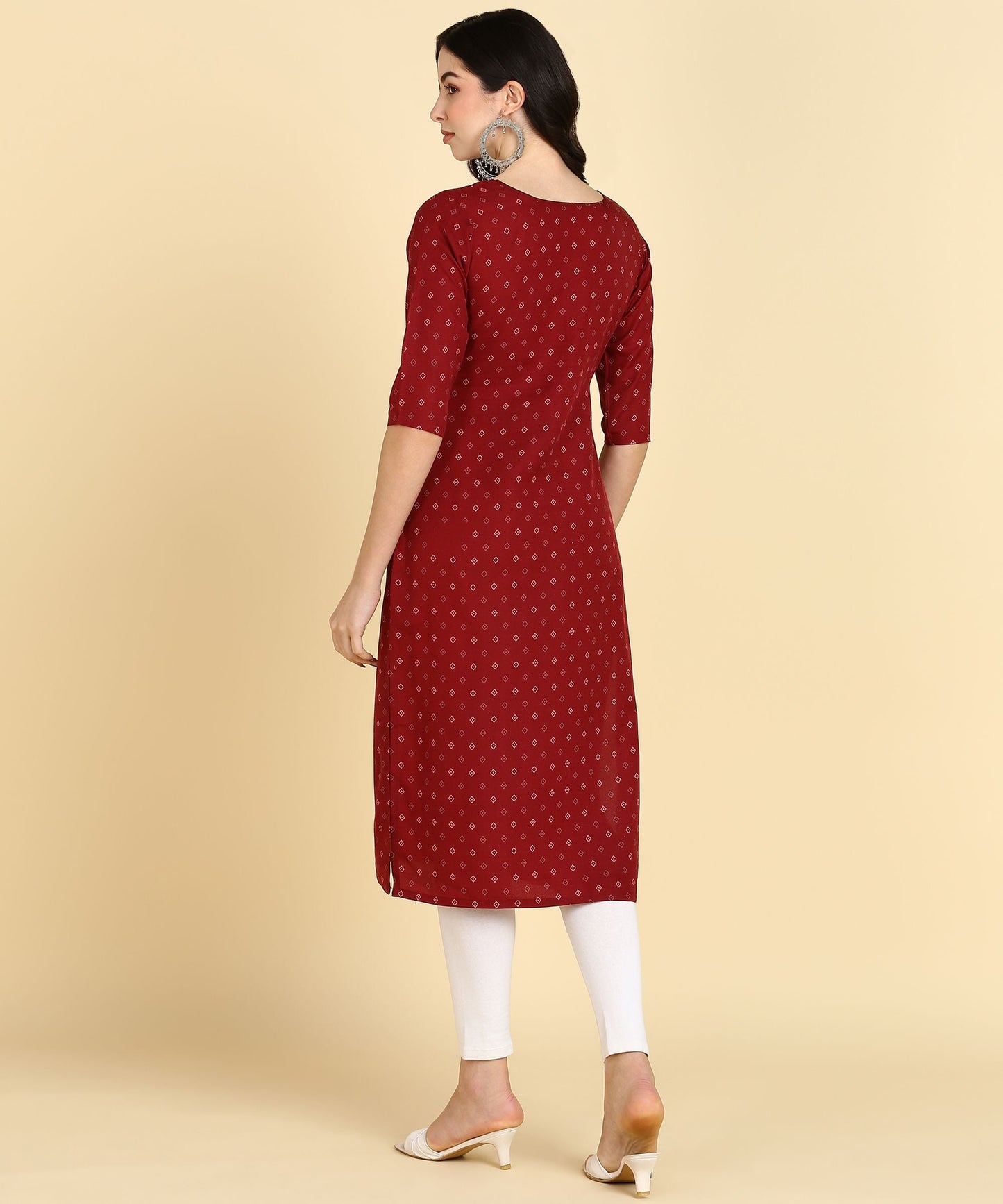 Beautiful Printed Casual Cotton Kurtis - Premium  from Roposo Clout - Just $625! Shop now at Mystical9