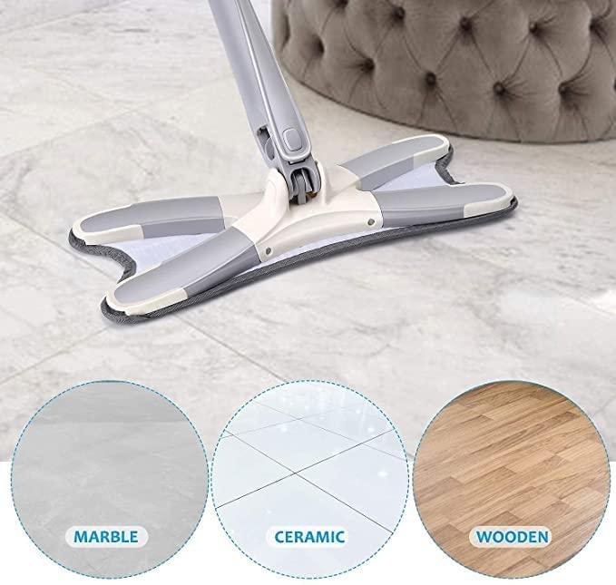 X-Type Microfiber Floor Cleaning mop - Premium  from Roposo Clout - Just $1100! Shop now at Mystical9