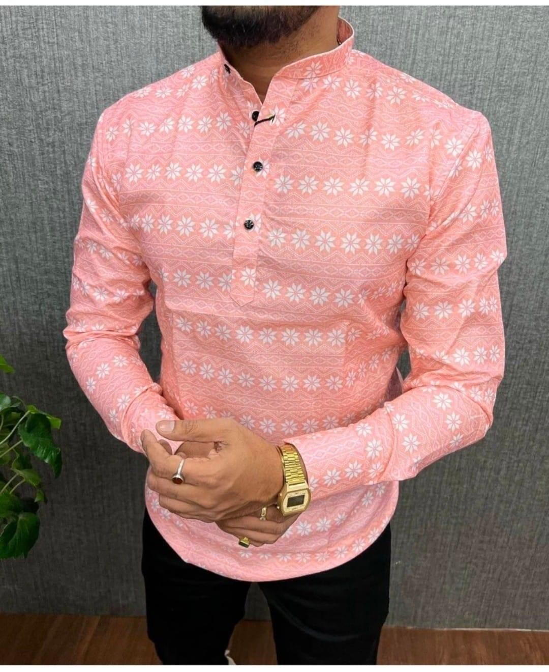 Men's Cotton Printed Full Sleeves Shirt - Premium  from Roposo Clout - Just $715! Shop now at Mystical9