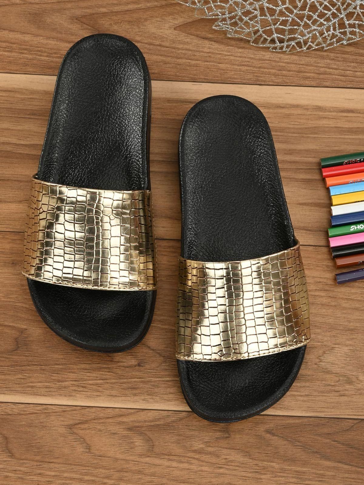 BUCIK Women's Synthetic Leather Slip-On Casual Sliders - Premium  from Roposo Clout - Just $899! Shop now at Mystical9